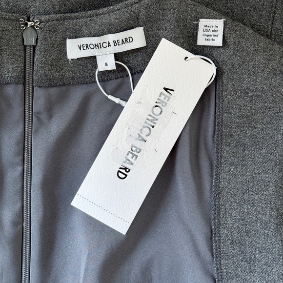 NWT Veronica Beard Midi Sleeveless A-Line Karrigan Dress - Picture 5 of 6